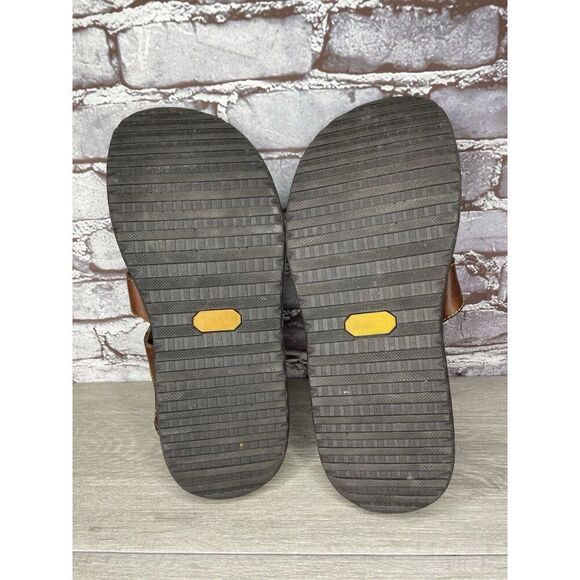 Born Brown Leather Fisherman Comfort Strap Casual Sandals Men’s Sz 46EU/12M US - Picture 7 of 16